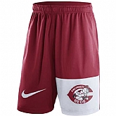 Men's Cincinnati Reds Nike Red Cooperstown Collection Dry Fly Shorts FengYun,baseball caps,new era cap wholesale,wholesale hats
